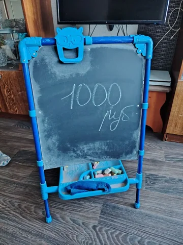 Детская доска для рисования магнитная с буквами - Товары для детей в Хабаровск