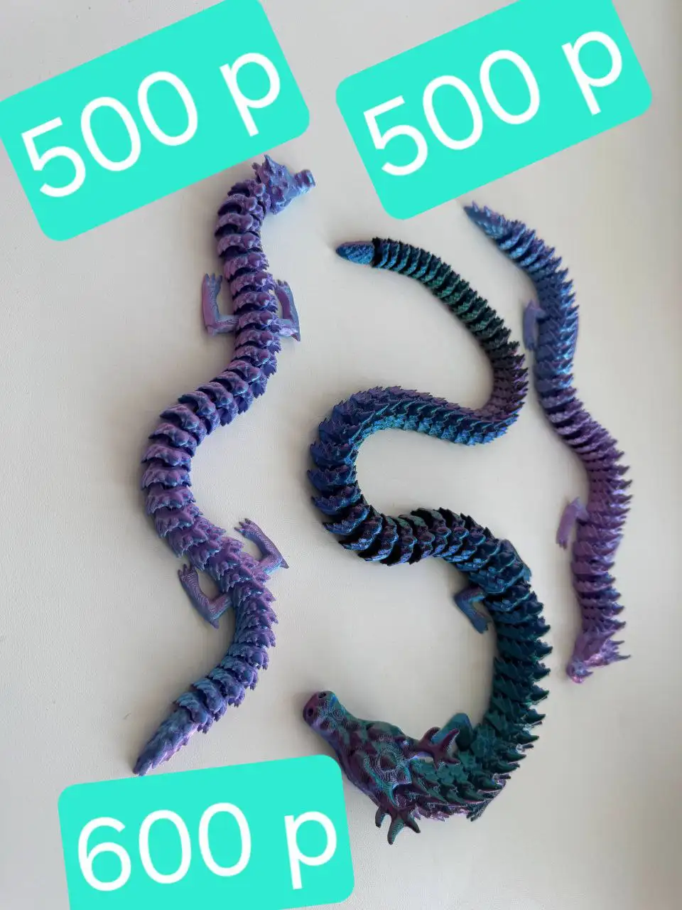 Продам подвижные игрушки Драконы - Игрушки (Товары для детей) в Хабаровск