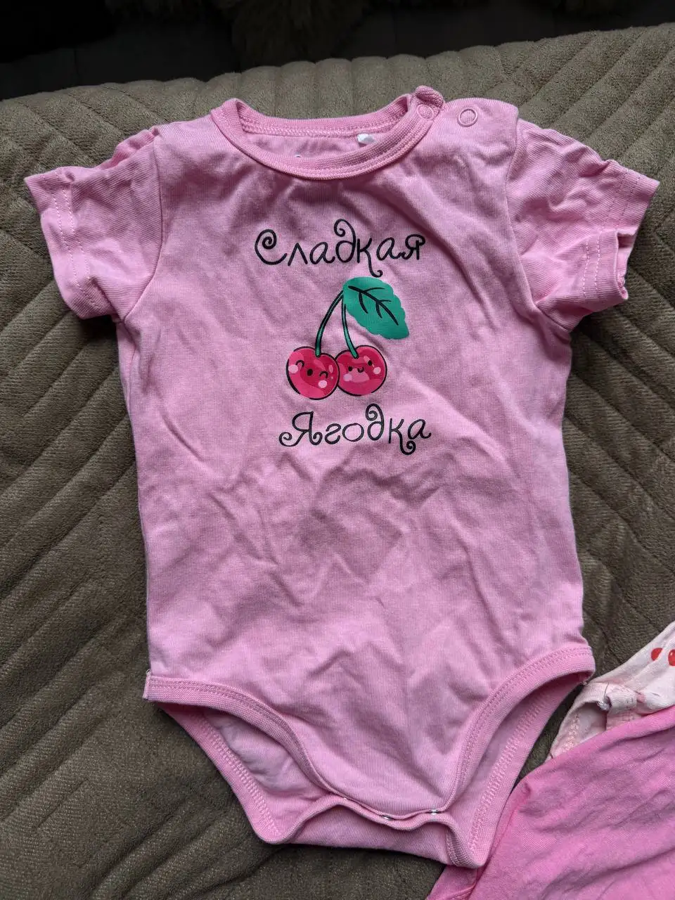 Боди 4шт 66 размер - Одежда для детей (Товары для детей) в Хабаровск