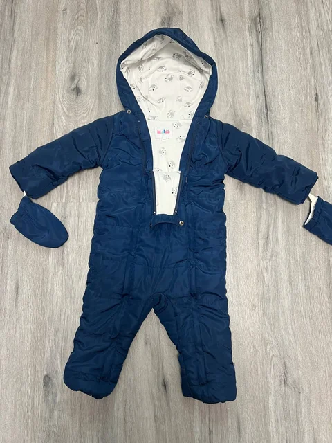 Демисезонный комбинезон синего цвета с перламутровым отливом - Коляски в Хабаровск