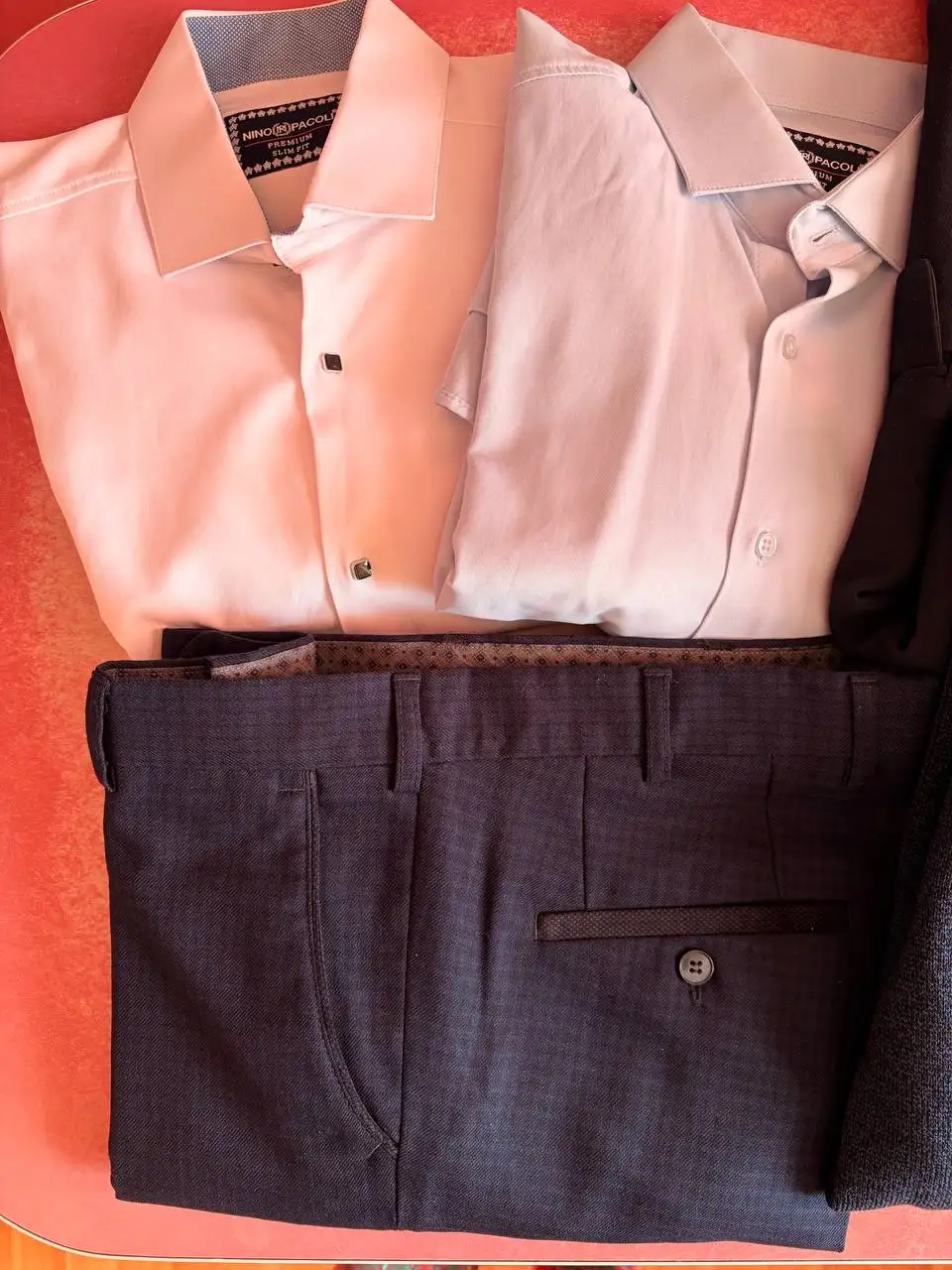Мужская одежда пакетом: рубашки, брюки, кардиган, пиджак - Мужская одежда (Одежда) в Хабаровск