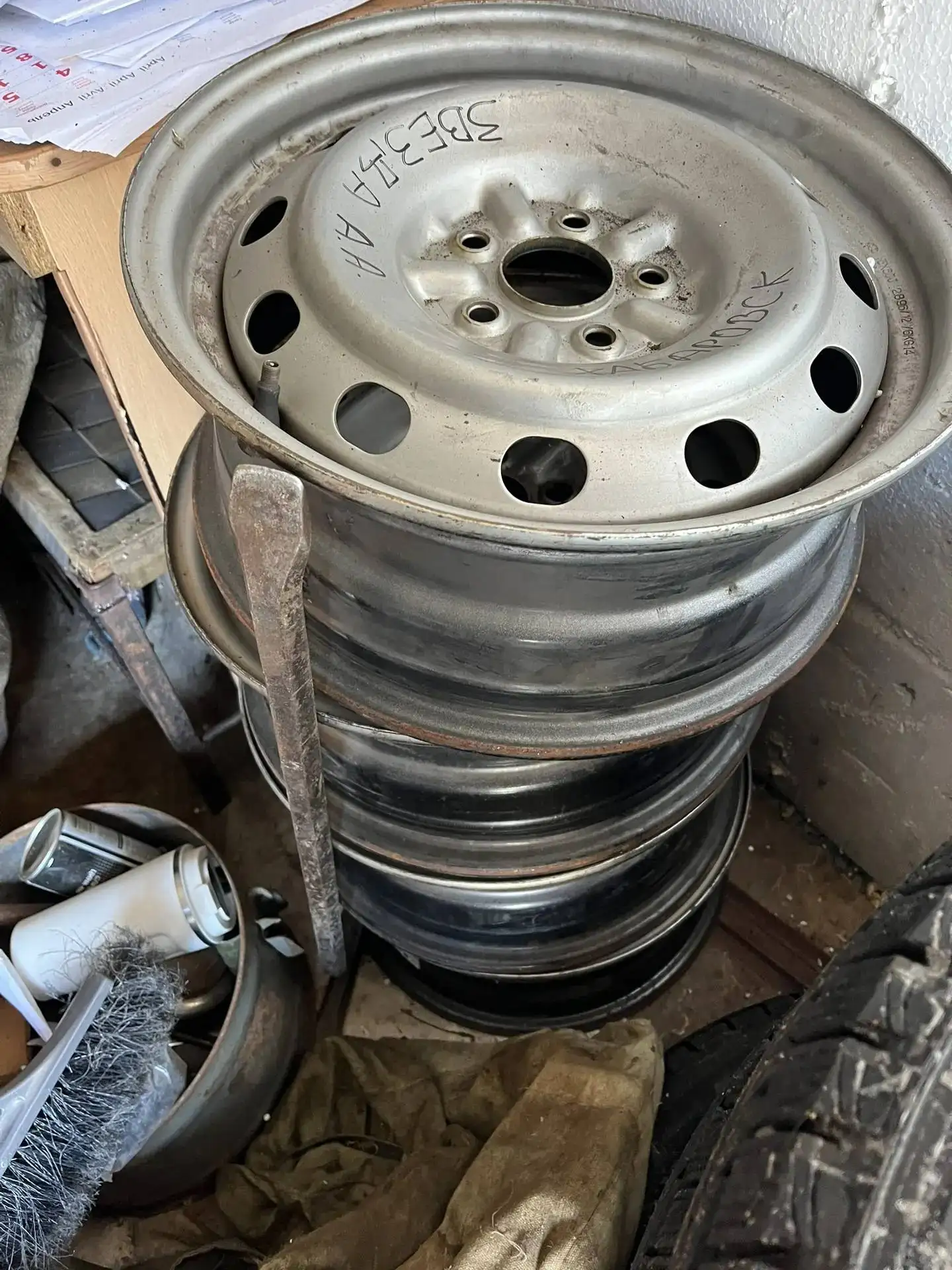 Шины и диски комплектом 4шт - Шины и диски (Авто) в Хабаровск