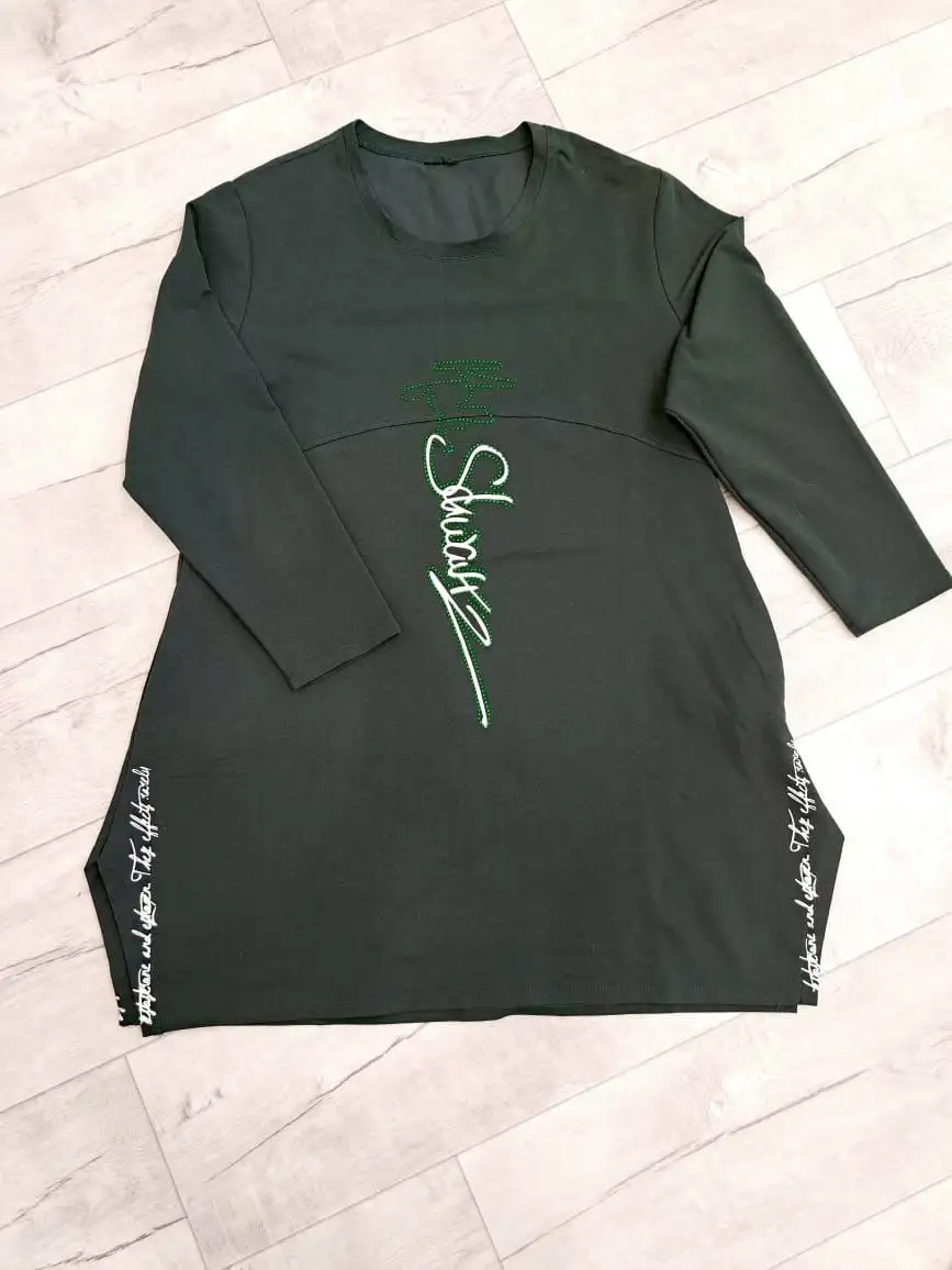 Туника женская темно-зеленая - Женская одежда (Одежда) в Хабаровск