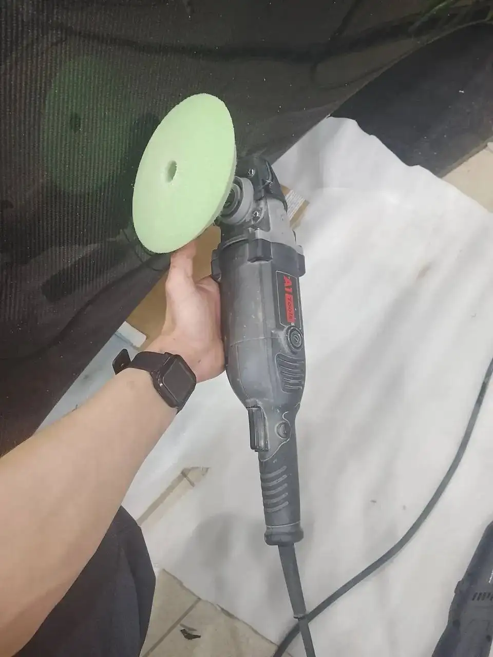 Роторная полировальная машинка A1 Heavy Polisher 150 HRM150 - Полировальные машинки (Барахолка) в Хабаровск