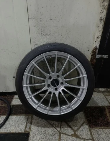 Комплект колес R18 с дисками Enkei RS05RR и японской резиной - Мотоциклы и мототехника в Хабаровск