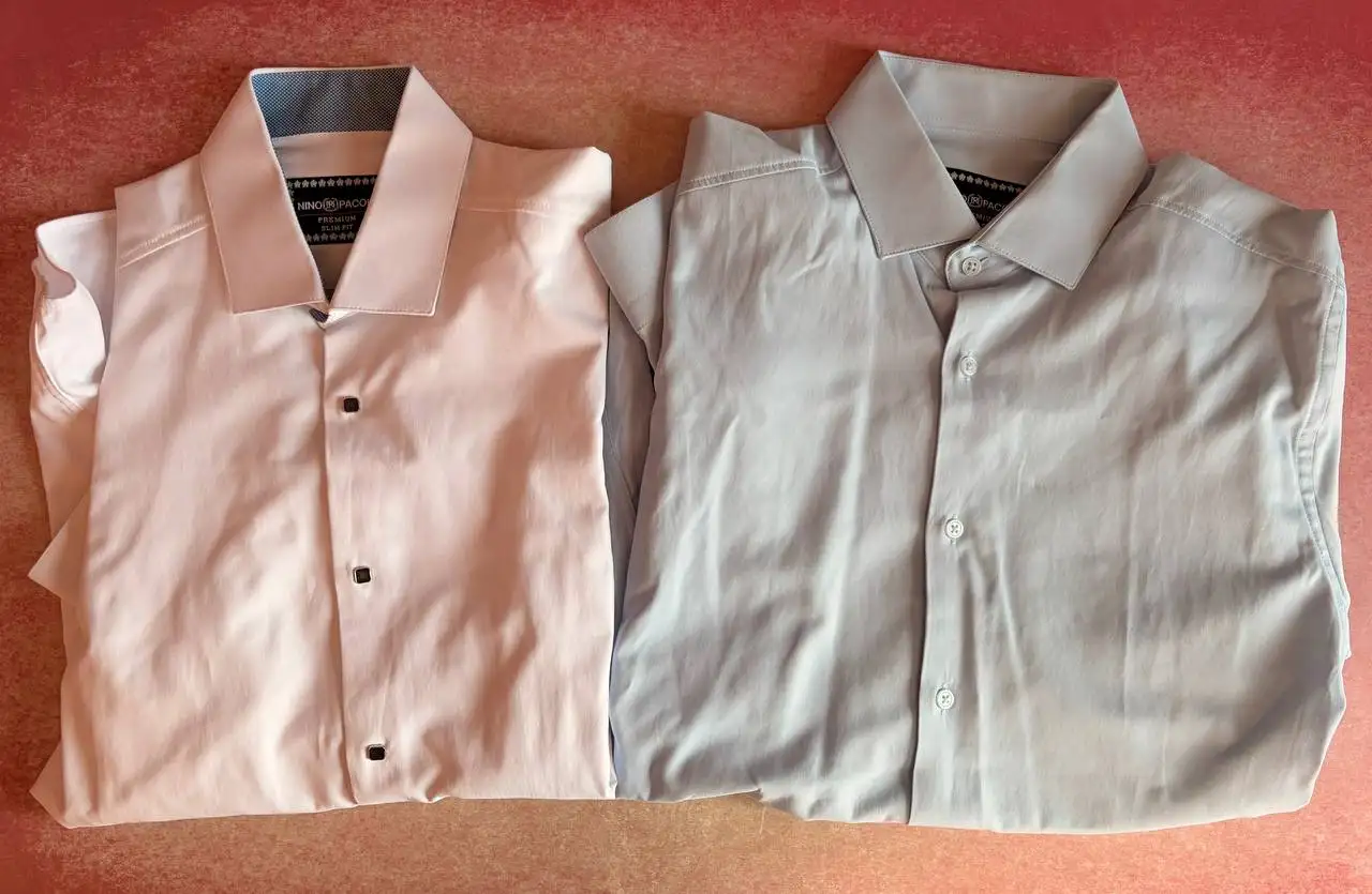 Мужские вещи размер ~44: рубашки, пиджак, кардиган, брюки - Мужская одежда (Одежда) в Хабаровск