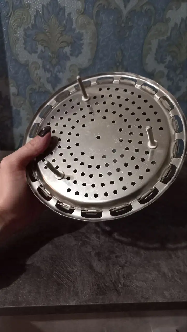 Пароварка с сетчатой корзиной и стальной вставкой - Кухонная техника (Для дома и дачи) в Хабаровск