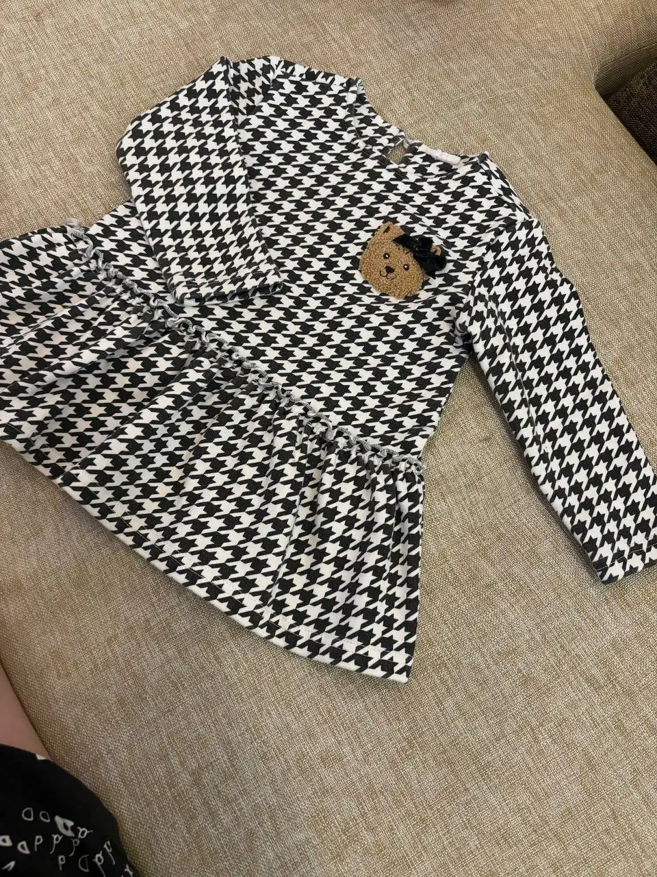 Платье для девочки утепленное, размер 74-86 - Одежда для детей (Товары для детей) в Хабаровск