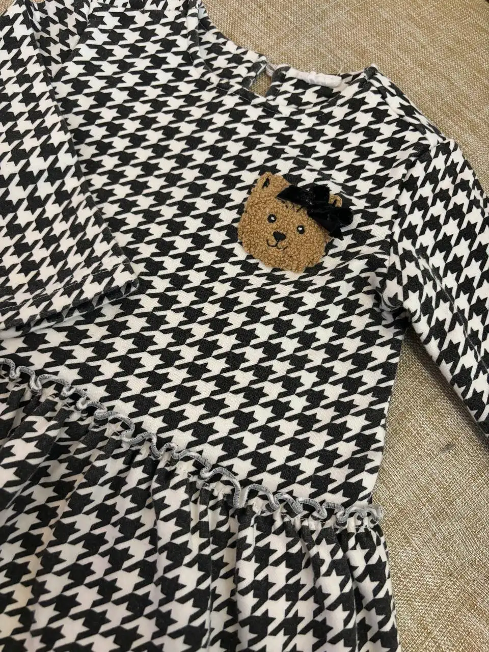 Платье для девочки утепленное, размер 74-86 - Одежда для детей (Товары для детей) в Хабаровск