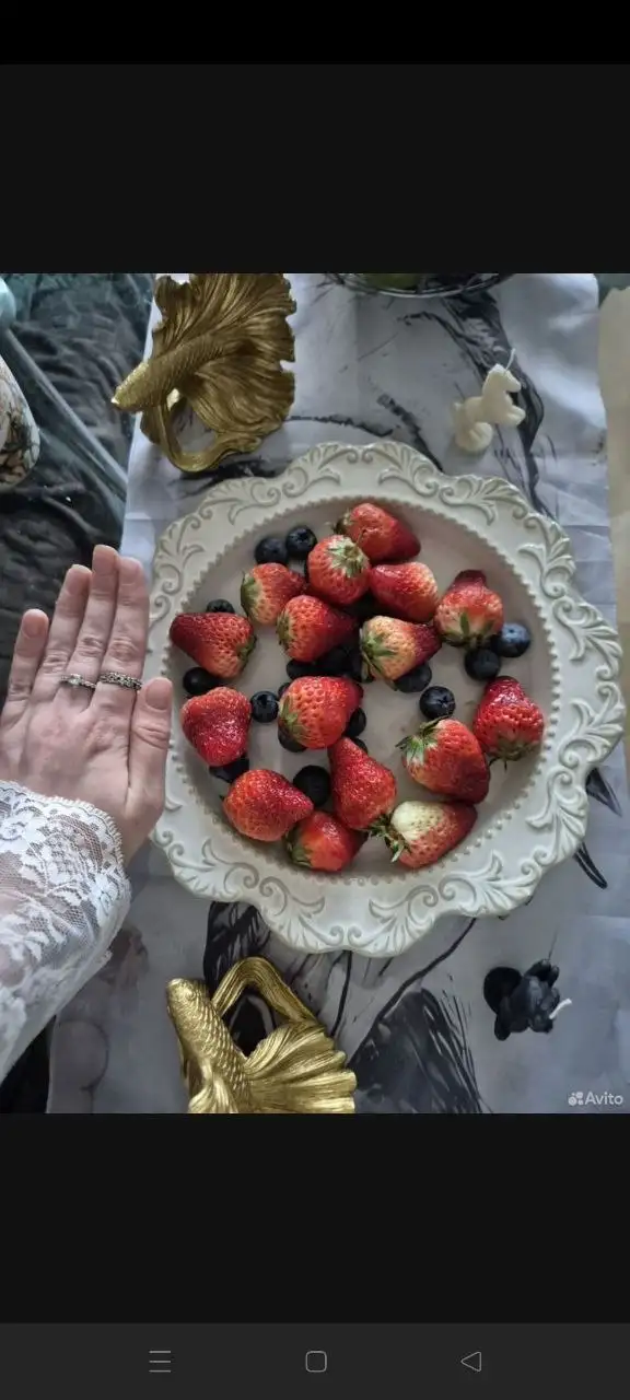 Тарелочки керамика 28 см новые - Барахолка в ХАБАРОВСК