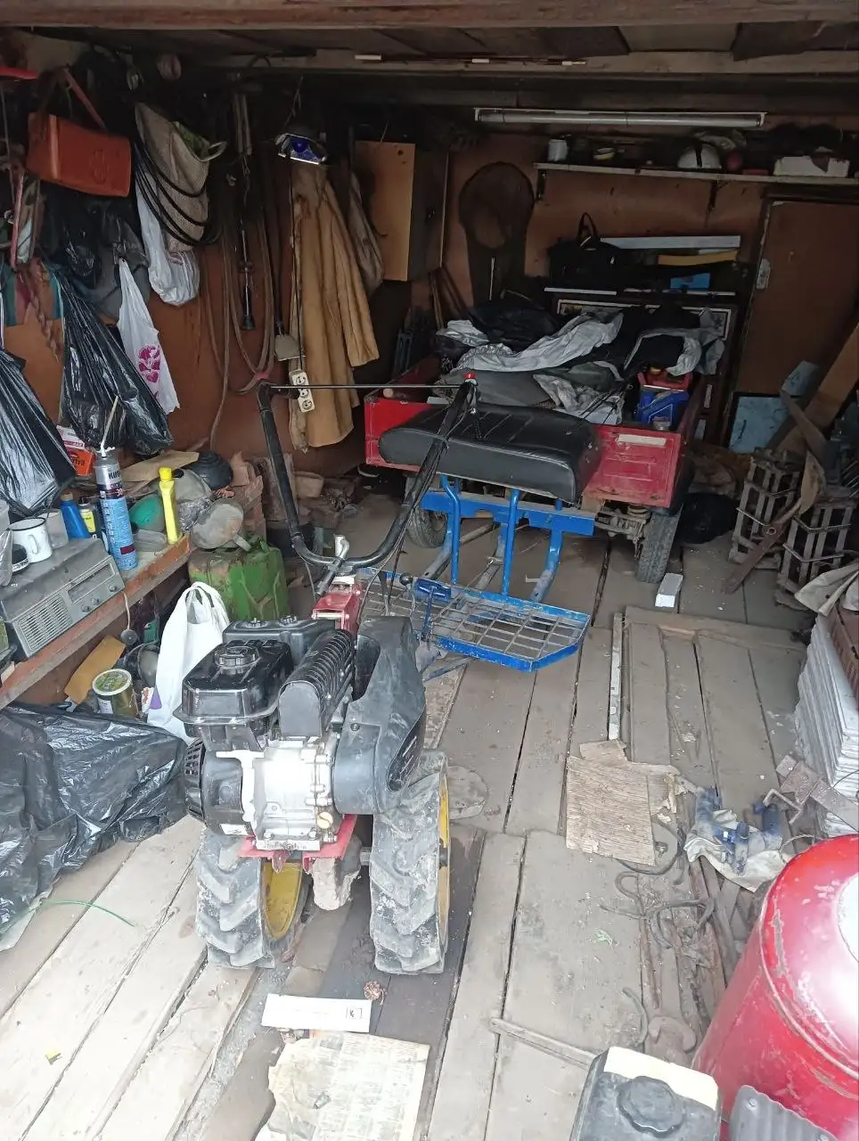 Продажа мотоблока 6 л.с. с навесным и прицепом - Барахолка в Хабаровск