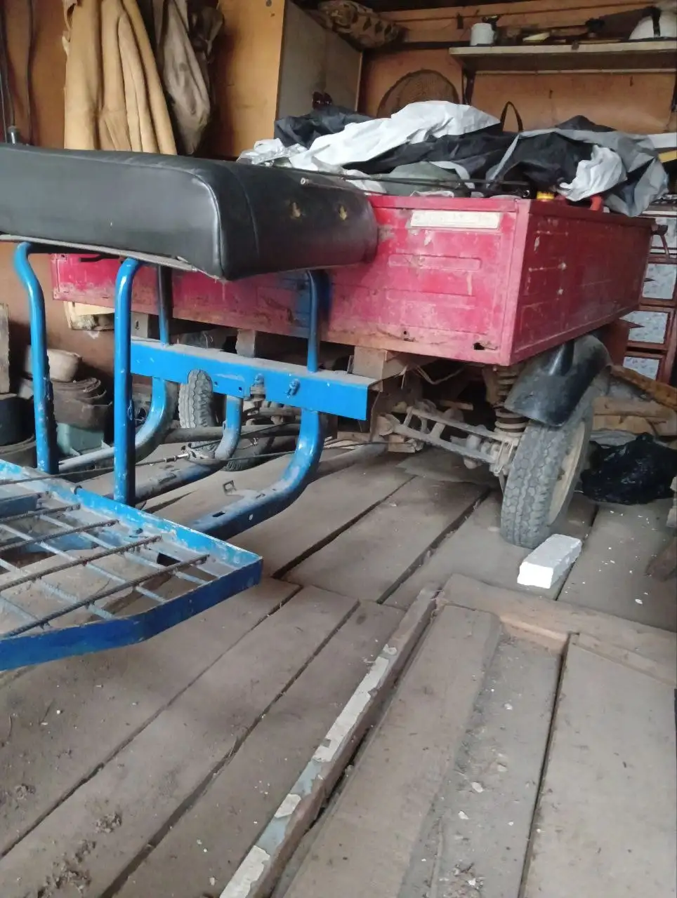 Продажа мотоблока 6 л.с. с навесным и прицепом - Барахолка в Хабаровск