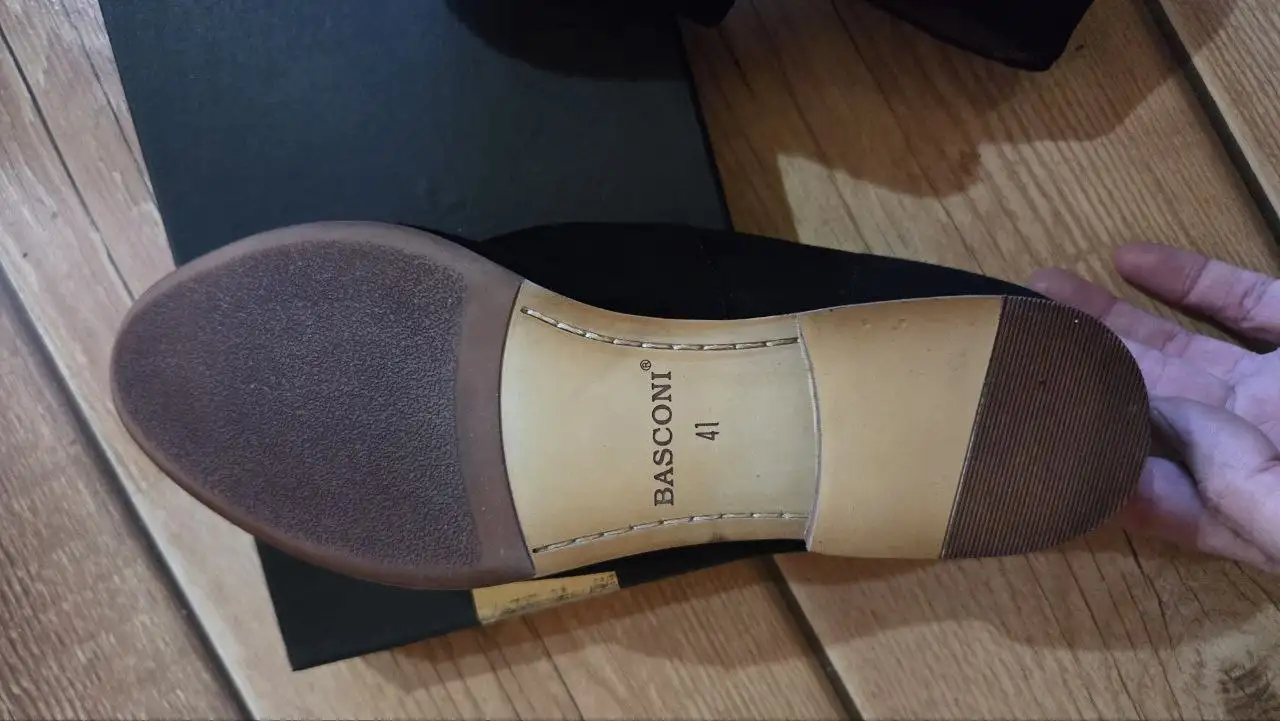 Новые мужские туфли BASCONI 40-41 - Обувь (Одежда) в Хабаровск