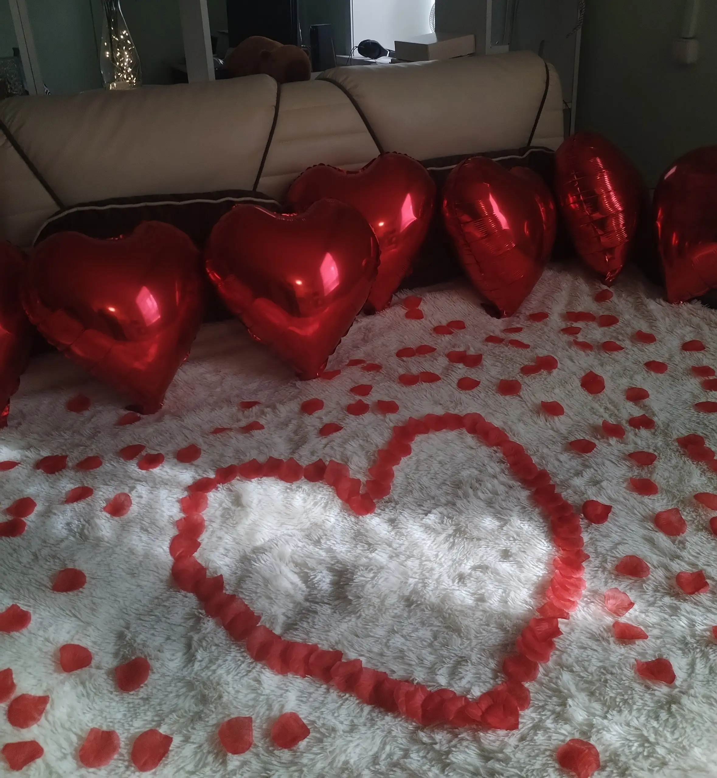 Фольгированные шарики сердца 40 см, 10 шт - Товары для детей в Хабаровск