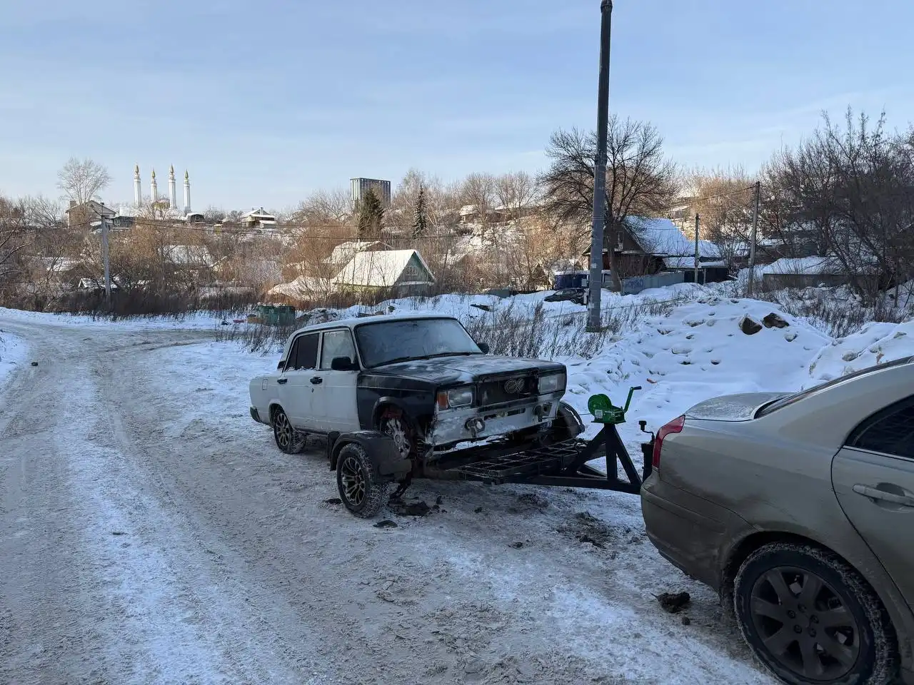 Продажа ВАЗ 2107 с двигателем ЗМЗ 406 - Легковые автомобили в Уфа