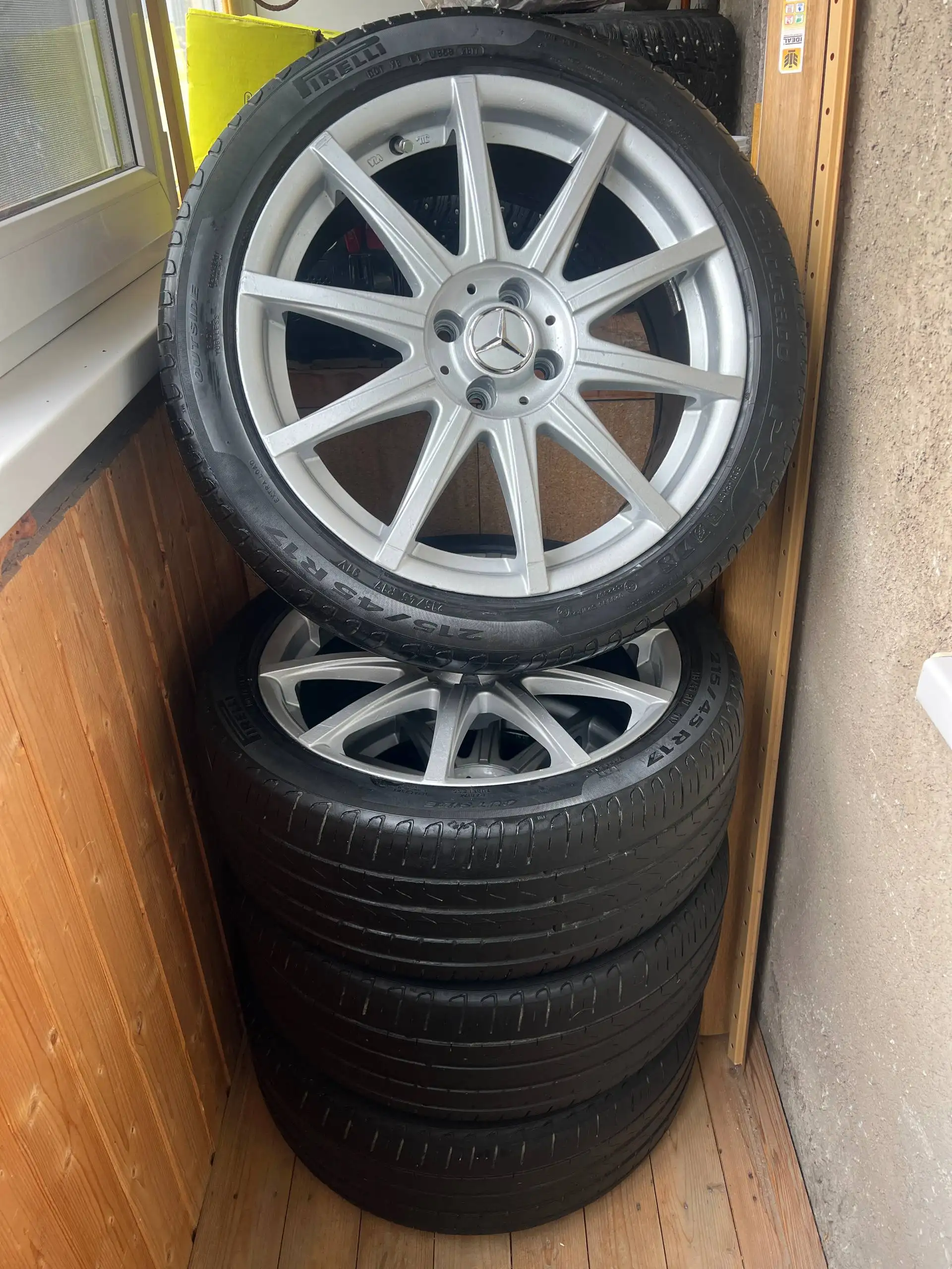 Продам шины 215/45 R17 - Авто в Уфа