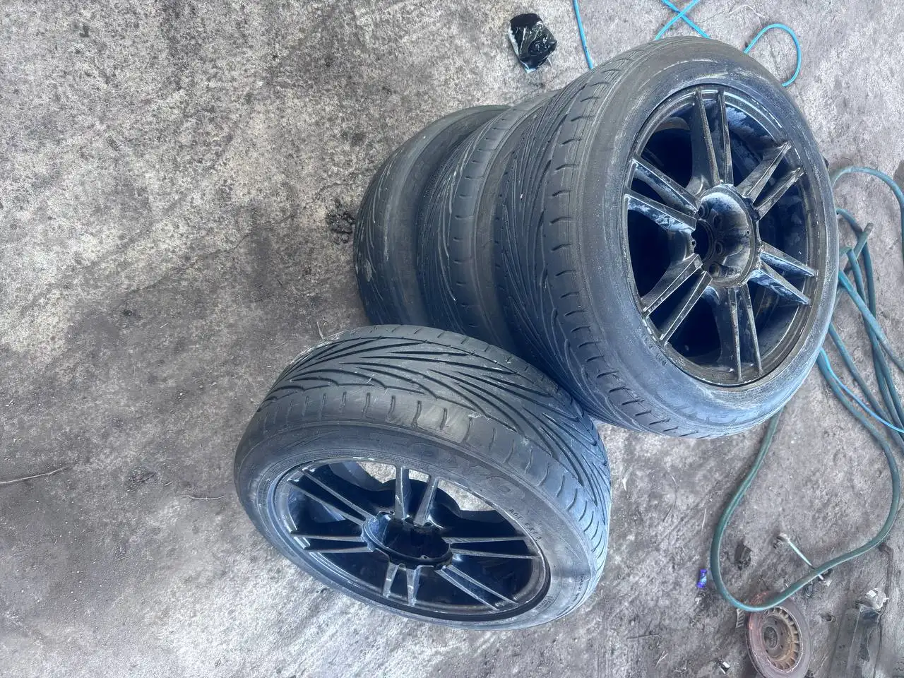 Комплект колёс 195/55R16 - Колёса и шины (Авто) в Уфа