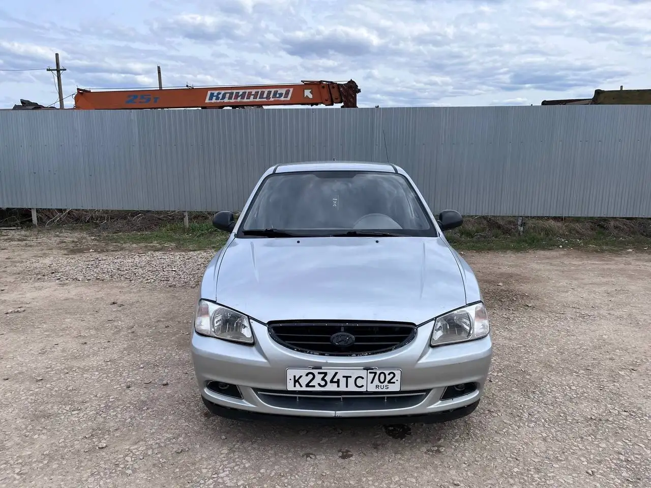 Hyundai Accent 2007, нужна покраска - Легковой автомобиль (Авто) в Уфа