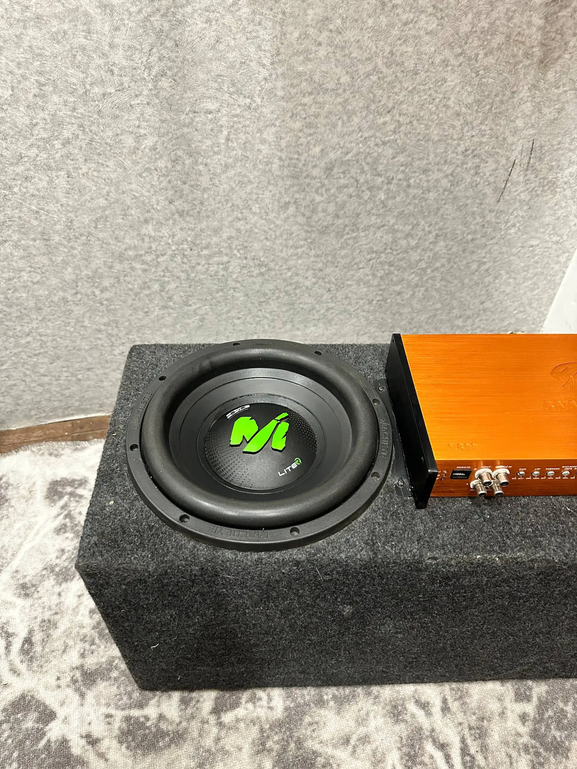 Сабвуфер Machete ML-10R с моноблоком DL Audio Anaconda 1.800 - Автозвук (Авто) в Уфа