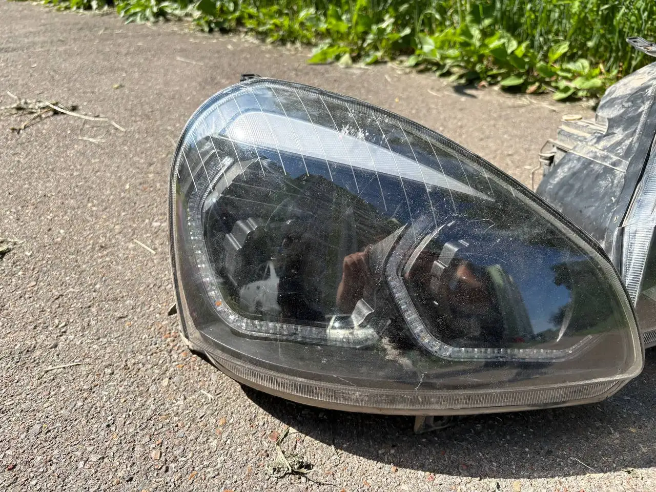 Продам фары на Приору с линзами - Запчасти для авто (Авто) в Уфа