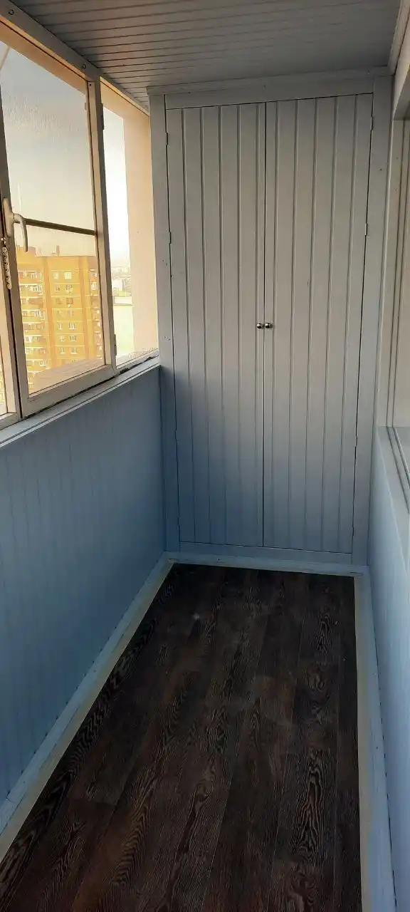 Обшивка балкона