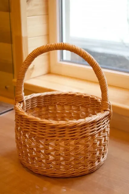 Плетеная корзина на заказ - Рукоделие в Ростов-на-Дону