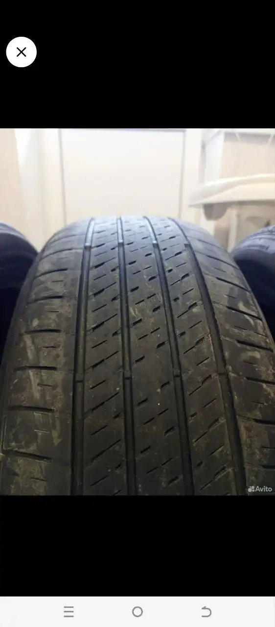 4 колеса Bridgestone R17 205/55 - Запчасти (Авто) в Ростов-на-Дону