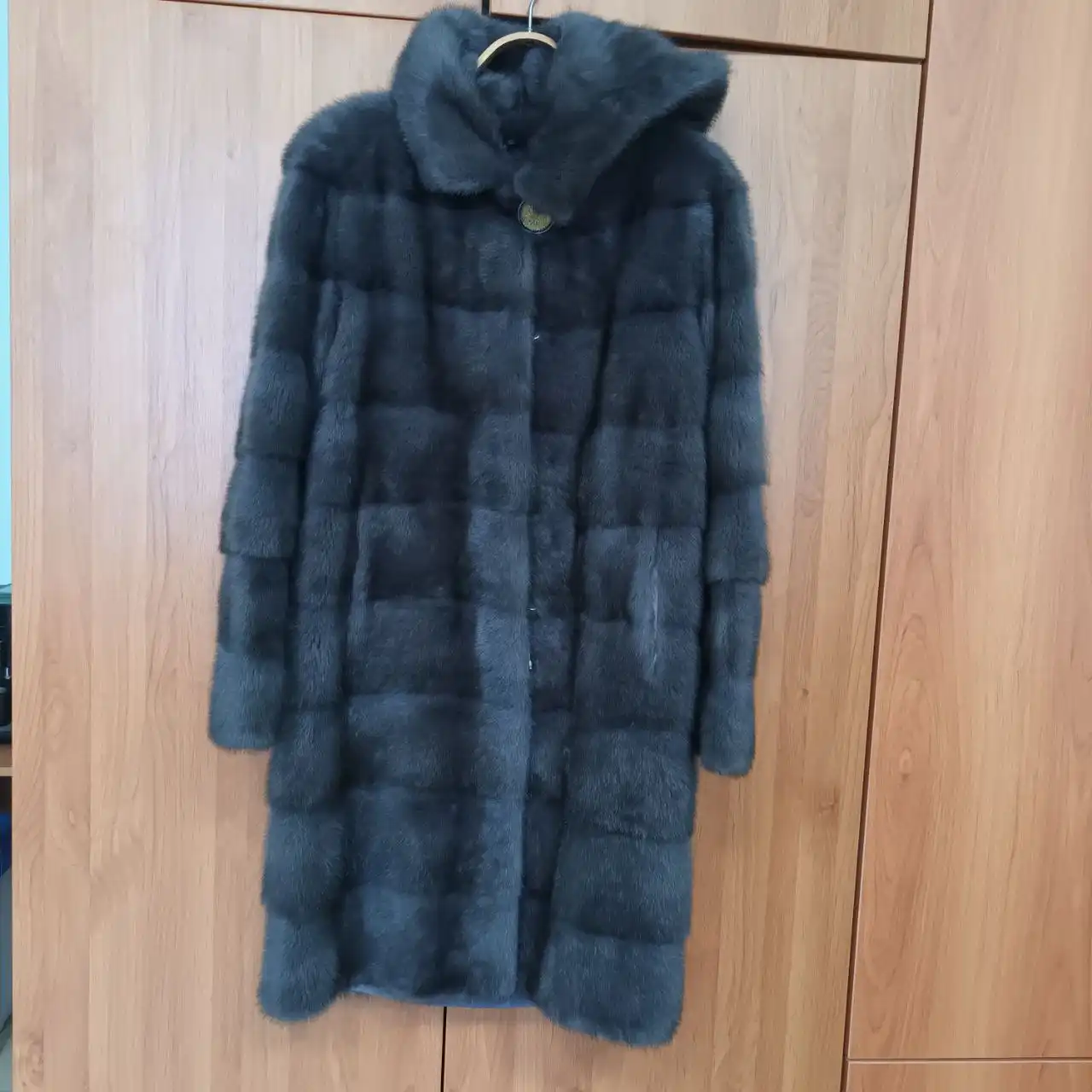 Шуба из голубой натуральной норки 44-46р - Верхняя одежда (Одежда) в Ростов-на-Дону