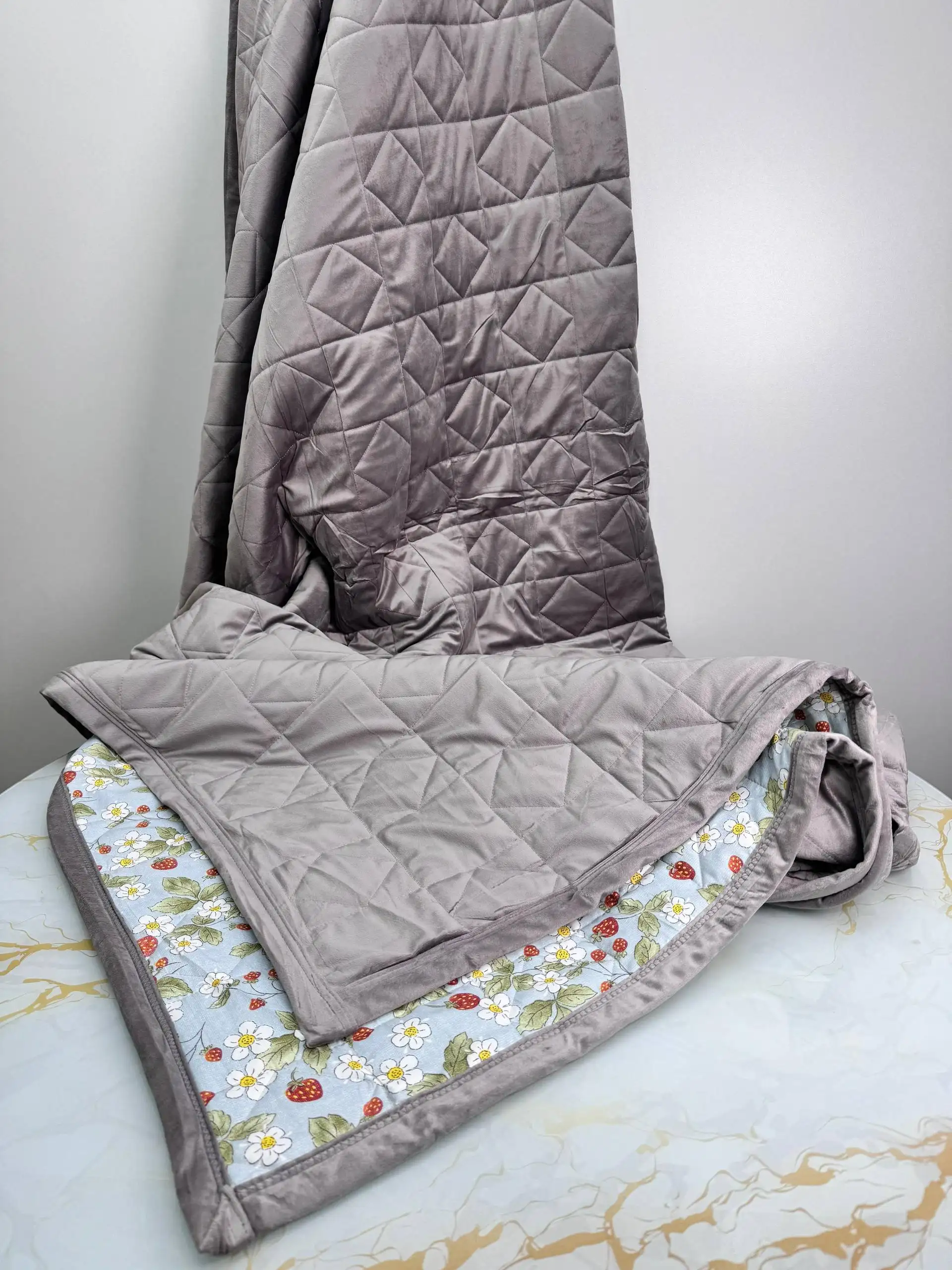 Покрывало велюровое двухстороннее евро 200/230 - Текстиль (Для дома и дачи) в Ростов-на-Дону