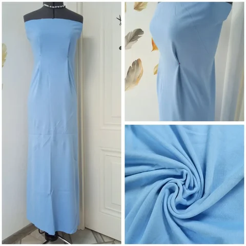 Интерлок голубой ткань - частное объявление в Пролетарск