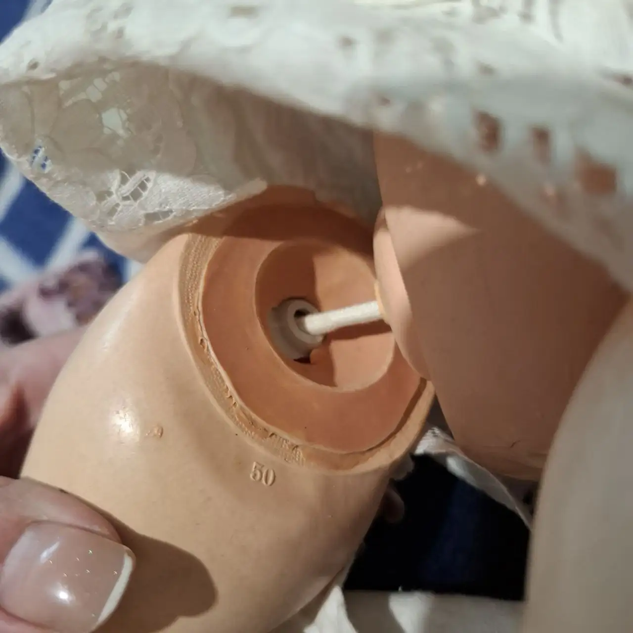 Антикварная немецкая кукла с подвижными глазками - Коллекционные куклы (Хобби и отдых) в Ростов-на-Дону