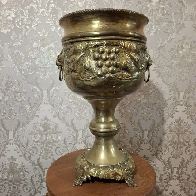 Старинное латунное кашпо Франция - Товары для детей в Ростов-на-Дону