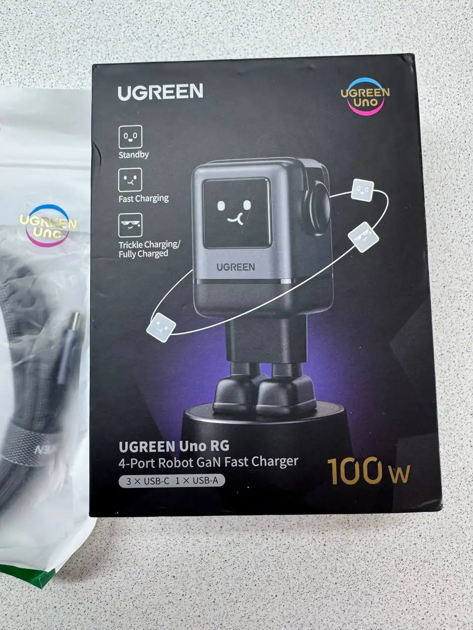 Продам новое зарядное устройство со шнуром 100W - Зарядные устройства (Электроника) в Ростов-на-Дону