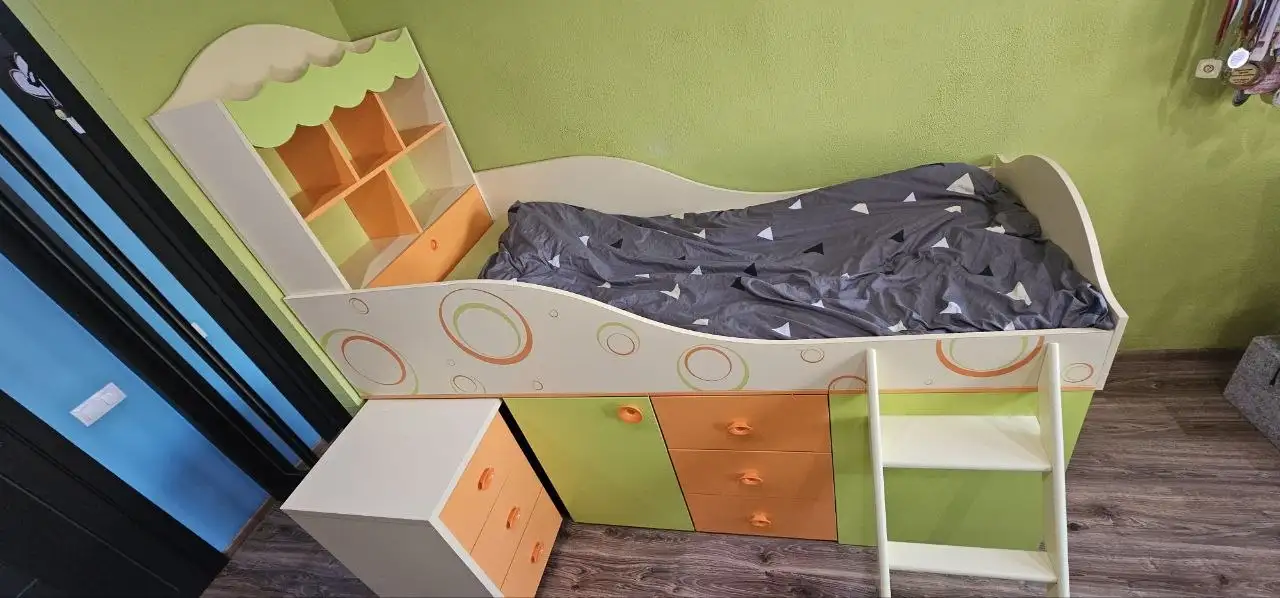 Продажа детской кровати с матрасом в подарок - Мебель детская (Товары для детей) в Ростов-на-Дону