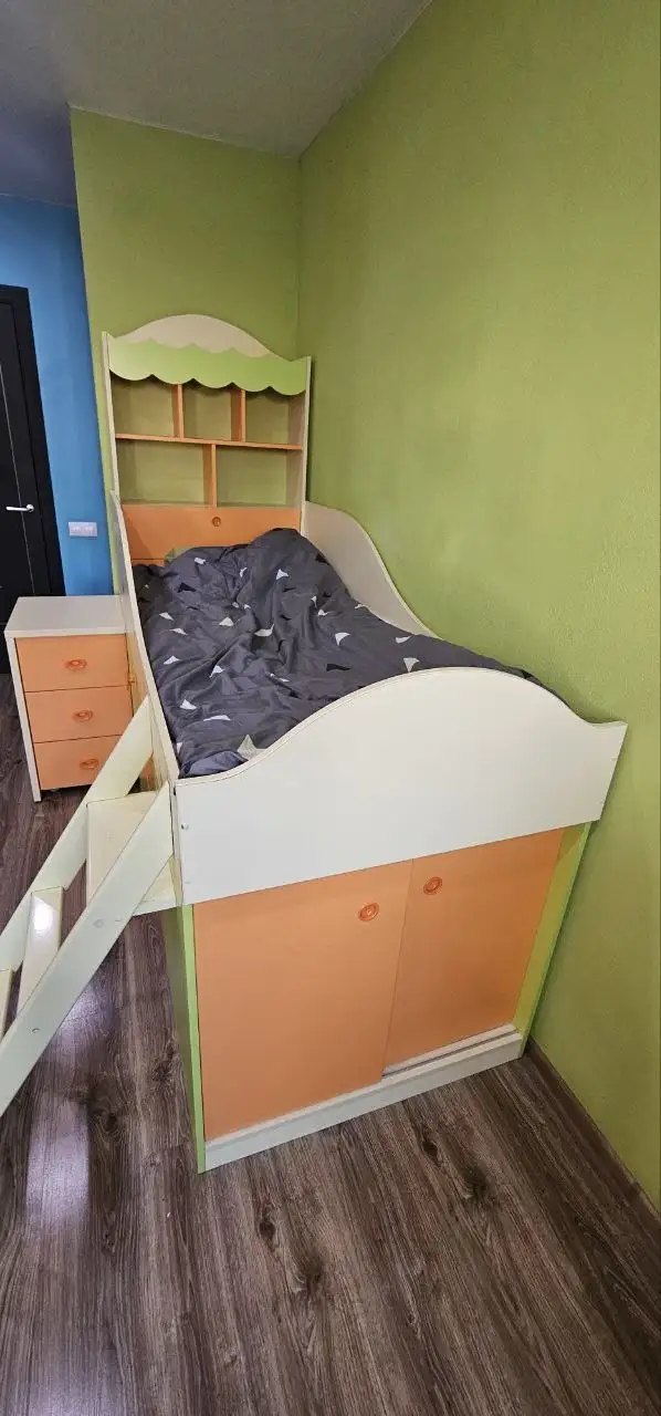 Продажа детской кровати с матрасом в подарок - Мебель детская (Товары для детей) в Ростов-на-Дону