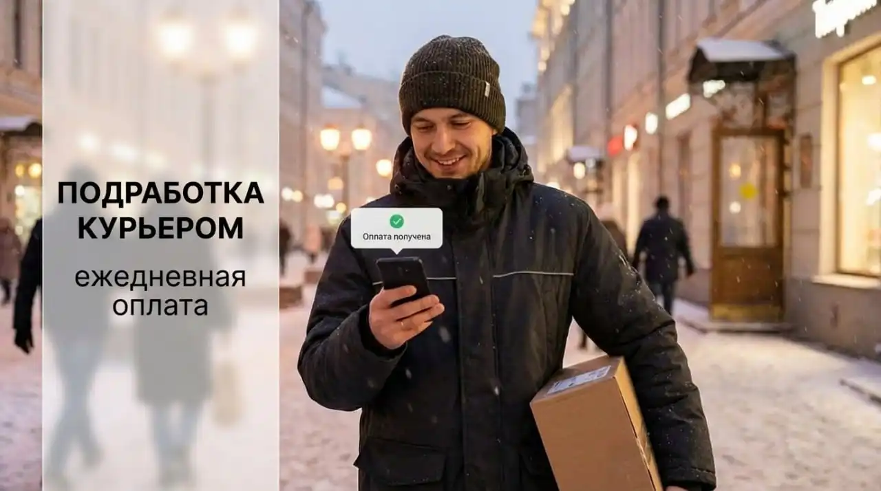 Подработка курьером наличных денег - Курьерская доставка (Работа) в Красноярск