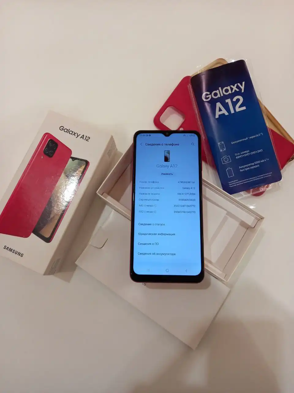 Samsung Galaxy A12 32гб в отличном состоянии