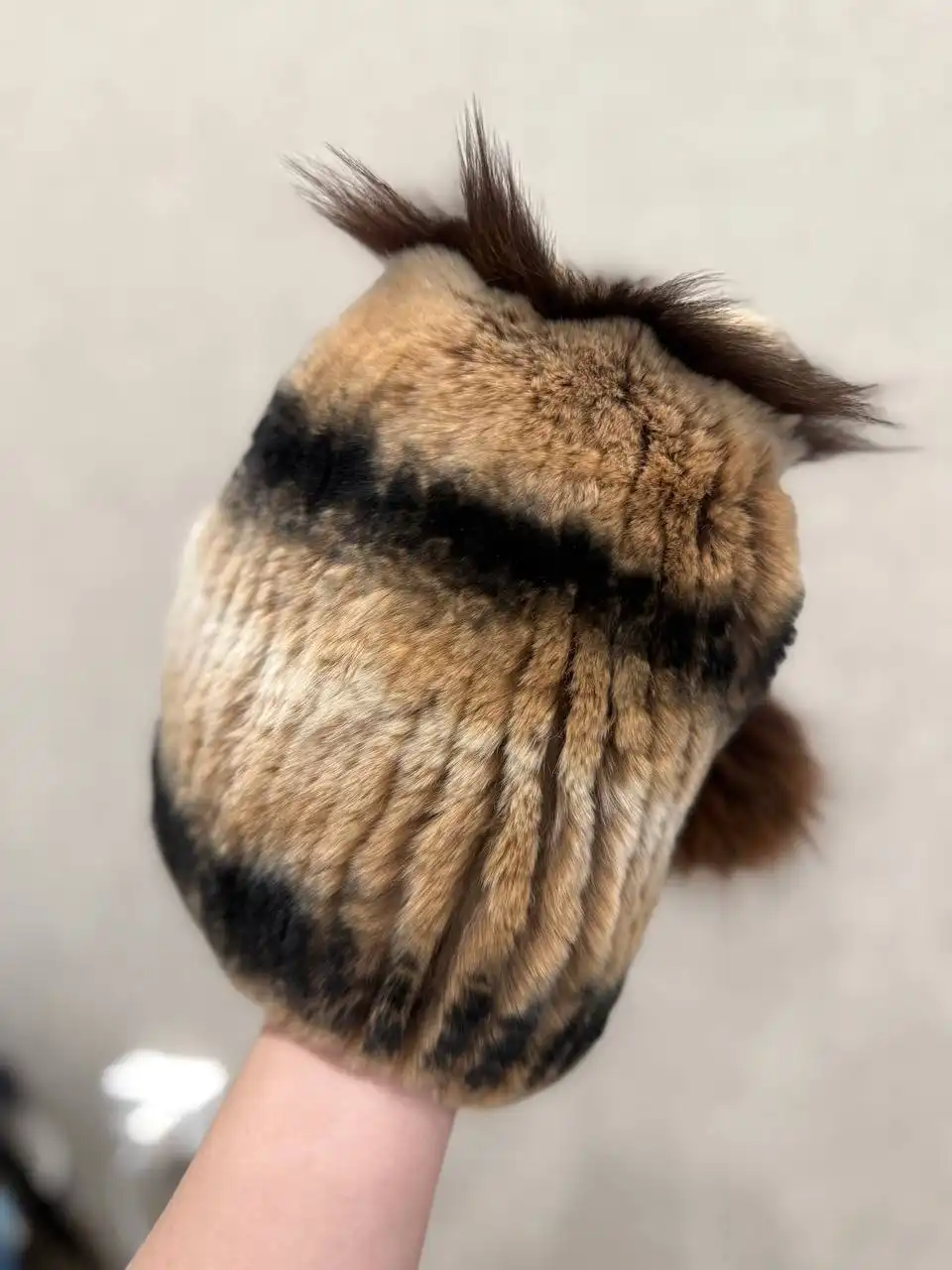 Новая натуральная меховая шапка