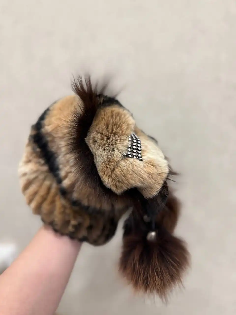 Новая натуральная меховая шапка