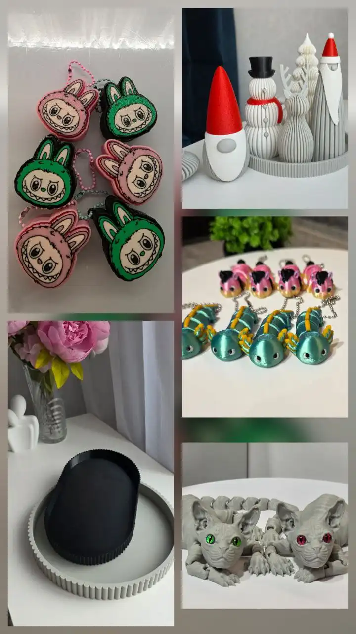 Изделия напечатанные на 3D принтере