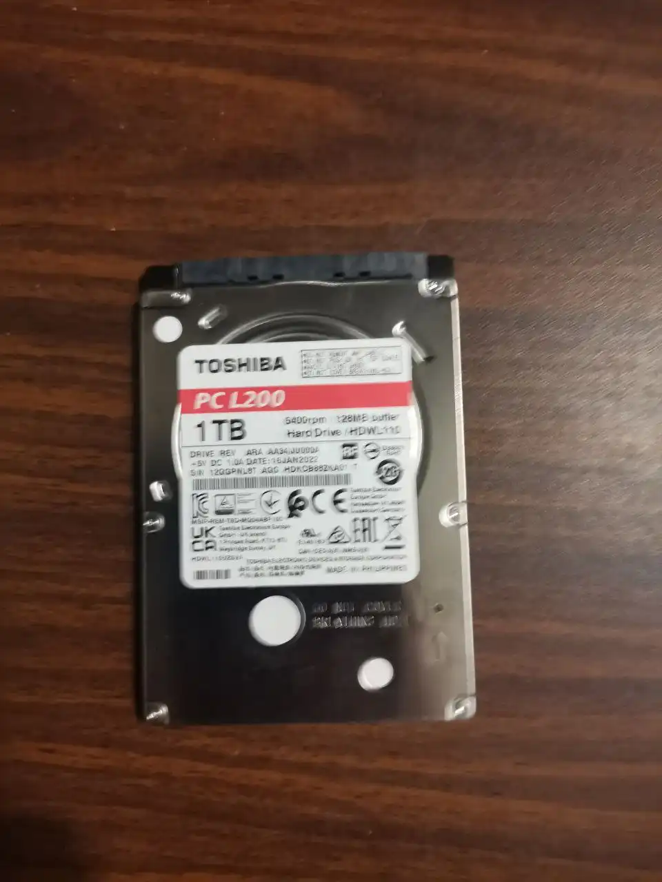 Жесткий диск на терабайт