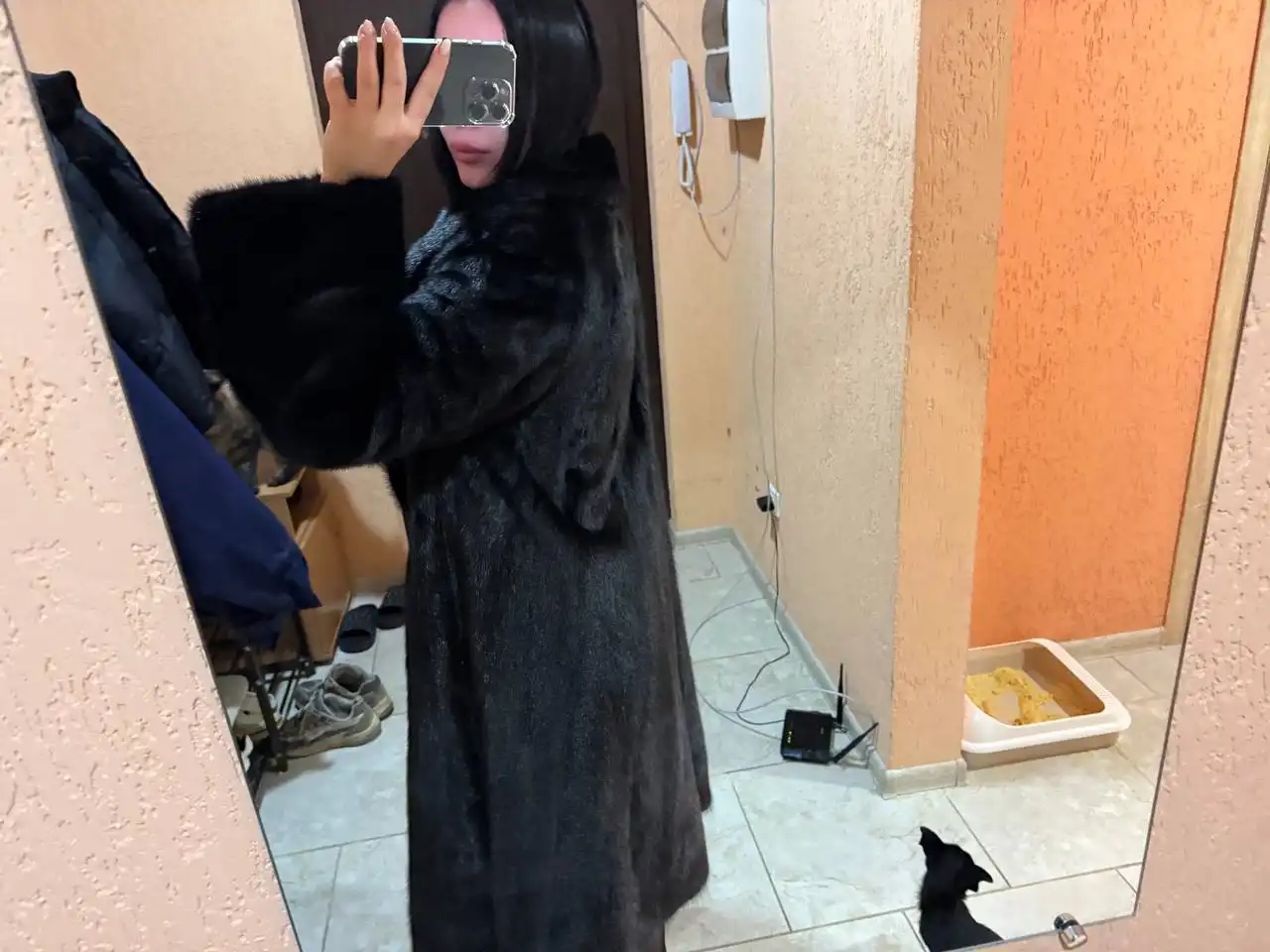 Норковая шуба