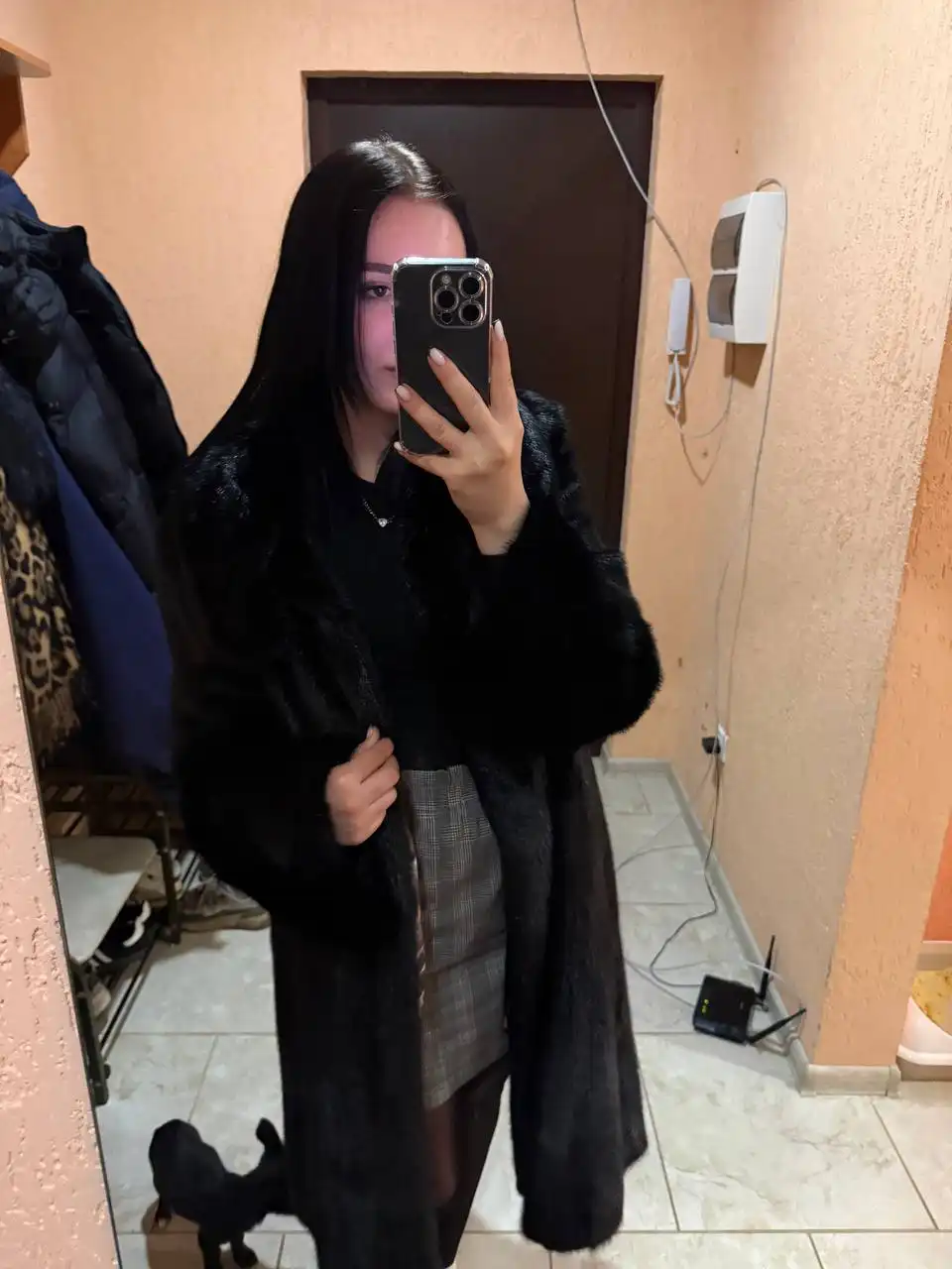 Норковая шуба