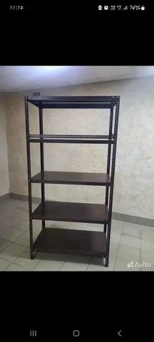 Коричневый металлический усиленный стеллаж - частное объявление в Санкт-Петербург