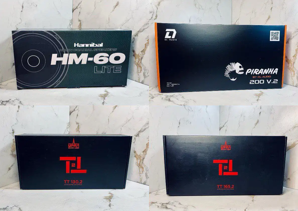 Динамики, сабвуферы и усилители