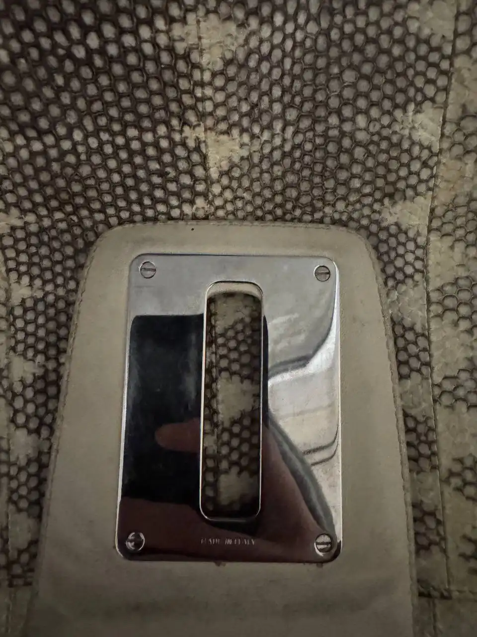 Сумка Ferragamo из кожи питона