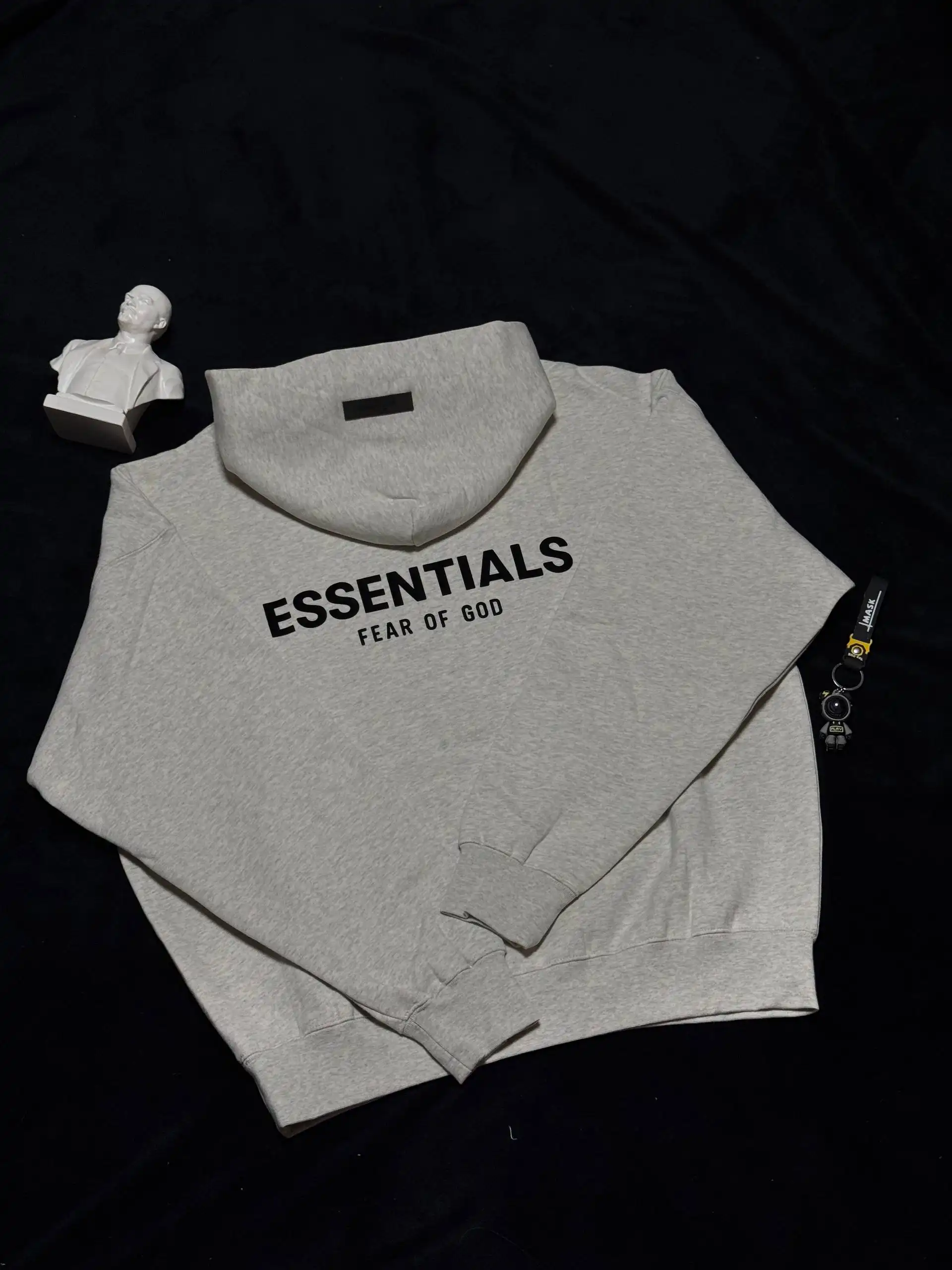 Худи Essentials Fear of God Grey размер M