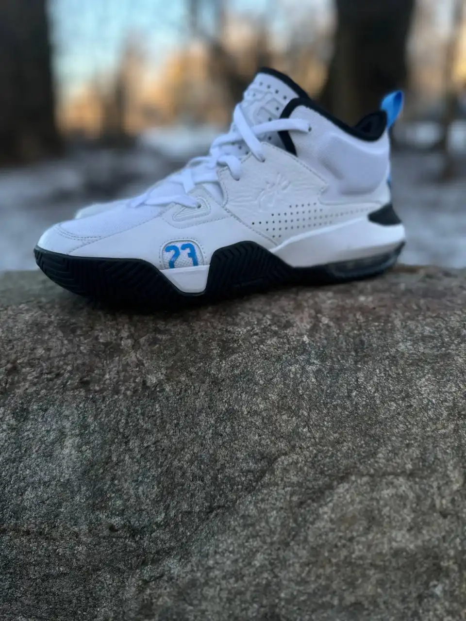 Кроссовки Air Jordan Stay Loyal 2 'White Black Blue' размер 44,5