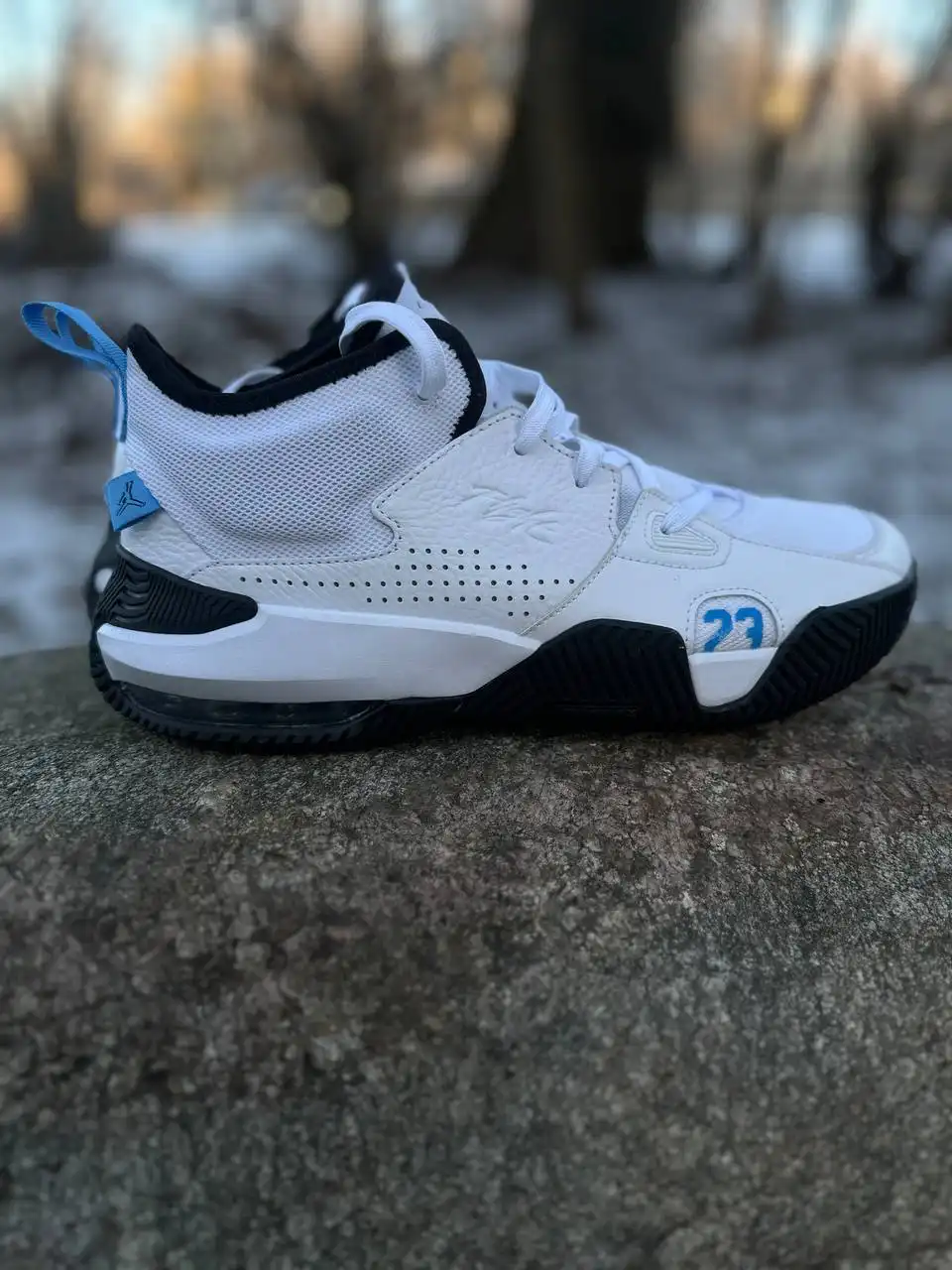 Кроссовки Air Jordan Stay Loyal 2 'White Black Blue' размер 44,5
