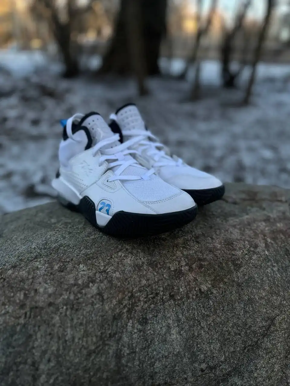 Кроссовки Air Jordan Stay Loyal 2 'White Black Blue' размер 44,5